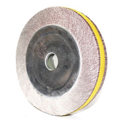 High Quality 125*25 Emery Wheel Unmounted Abrasive Cloth Flap Wheel Chuck Impeller For Polishing And Grinding